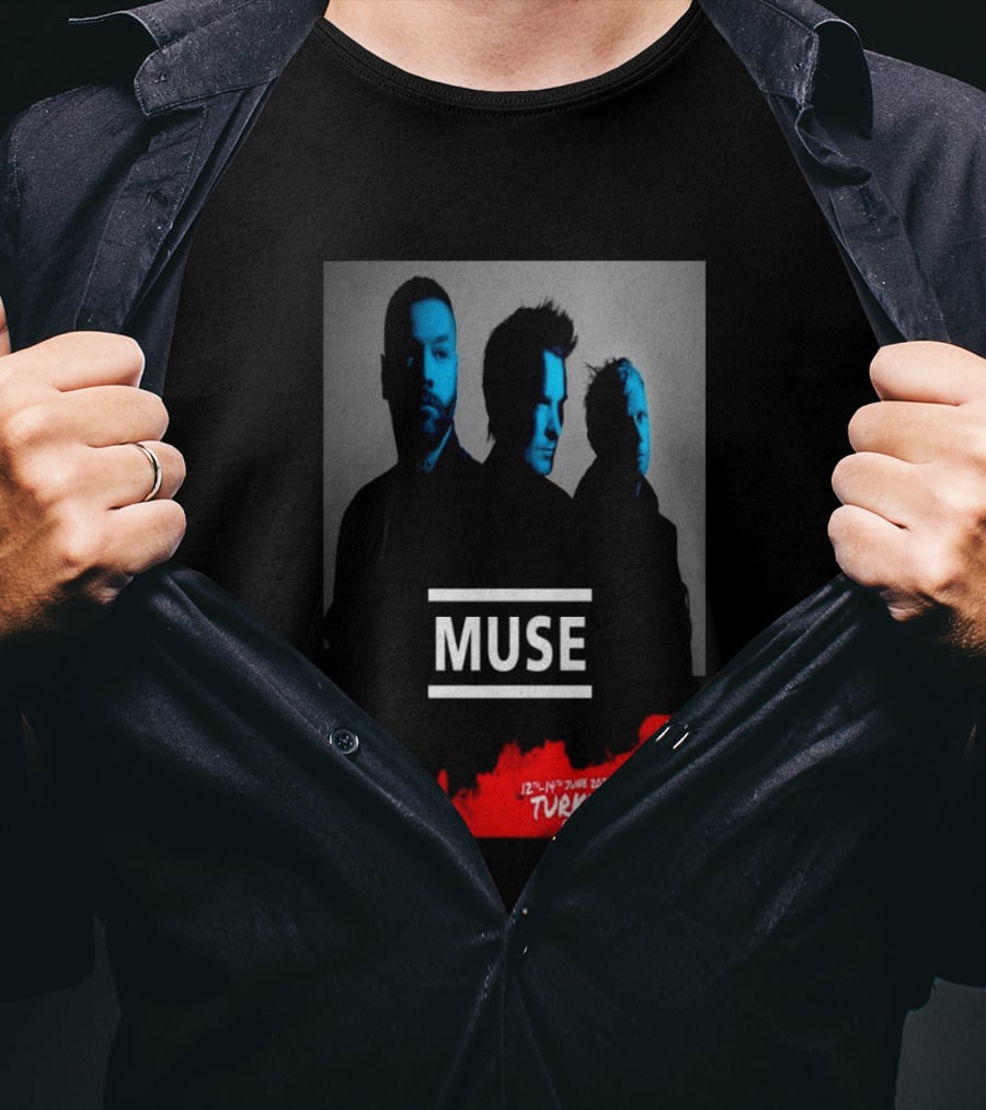 Muse Rockfest Turku 12th 14th June 2025 Finland T-Shirt