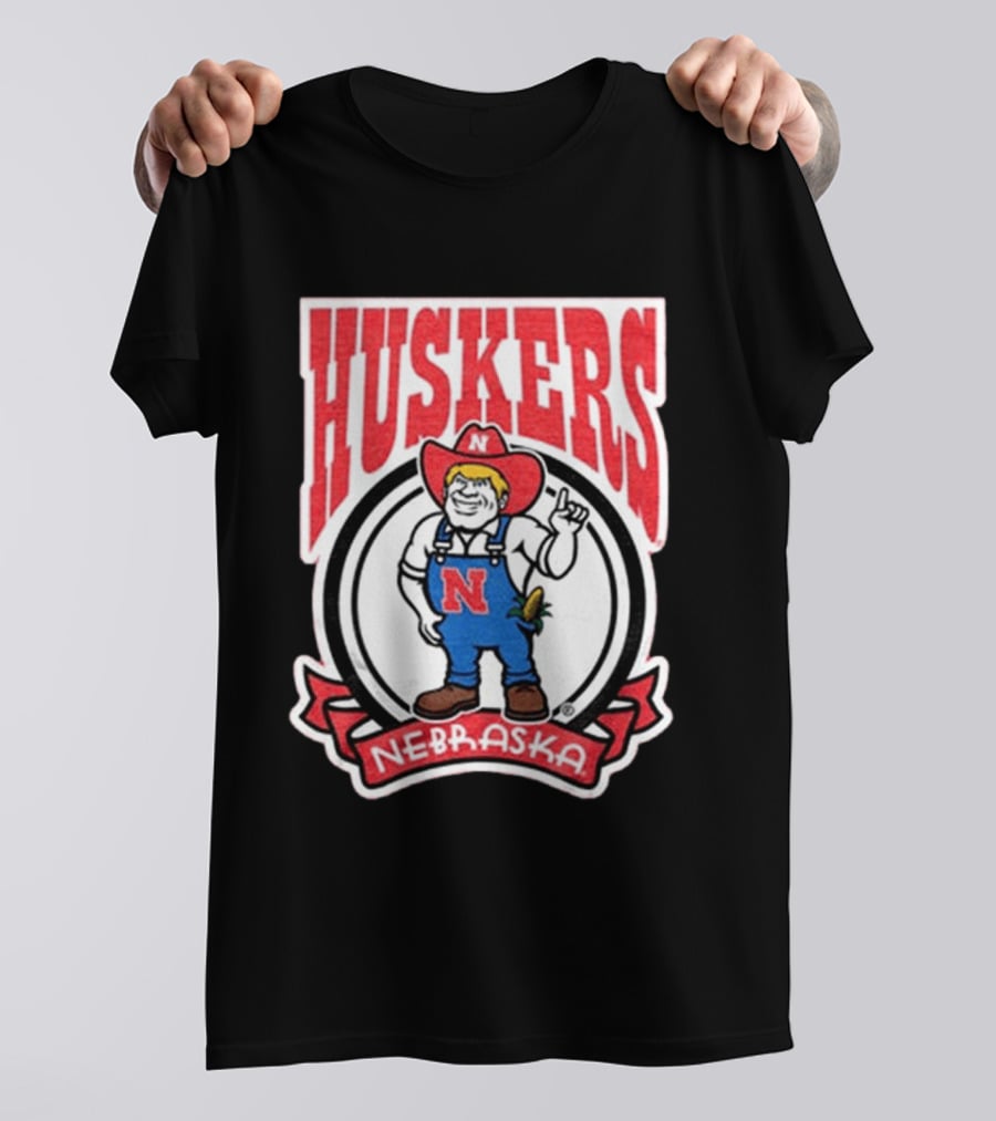 Huskers Nebraska Cornhuskers Vintage Logo 2024 T-Shirt