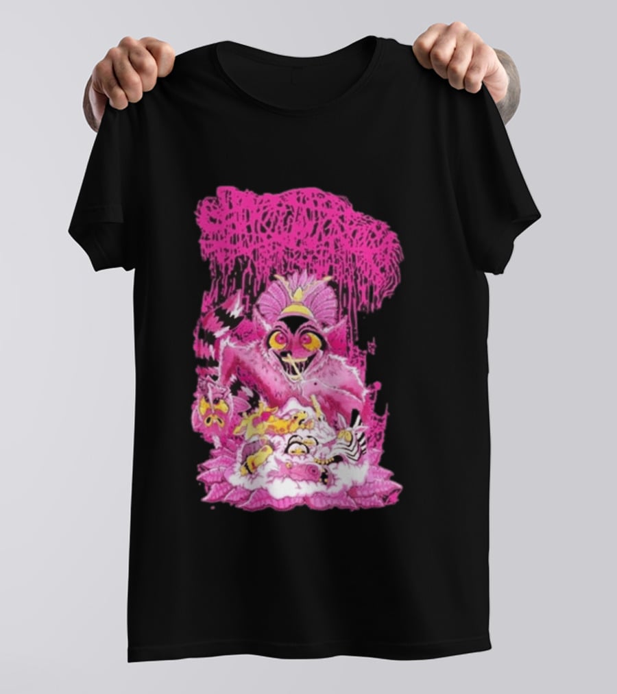 New Sanguisugabogg Pink Monster King Julian Purple T-Shirt