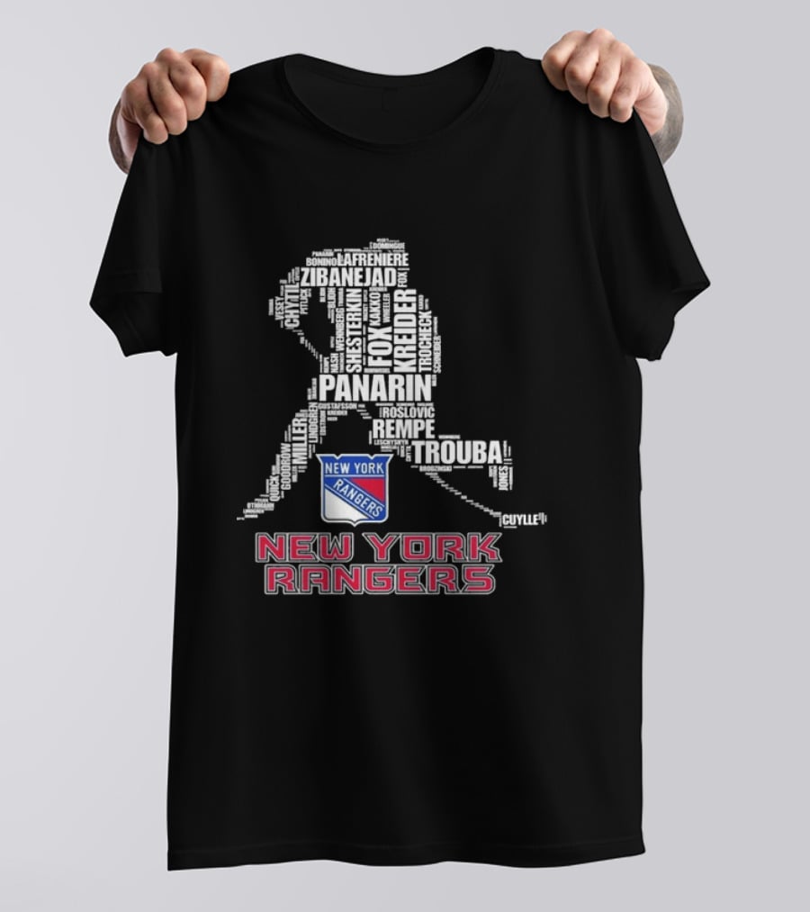 New York Rangers Hockey 2024 Panarin Trouba T-Shirt