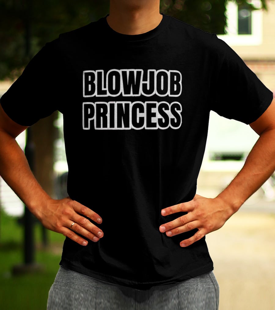 Vegeta Dragon Ball Blow Job Princess Cartoon T-Shirt