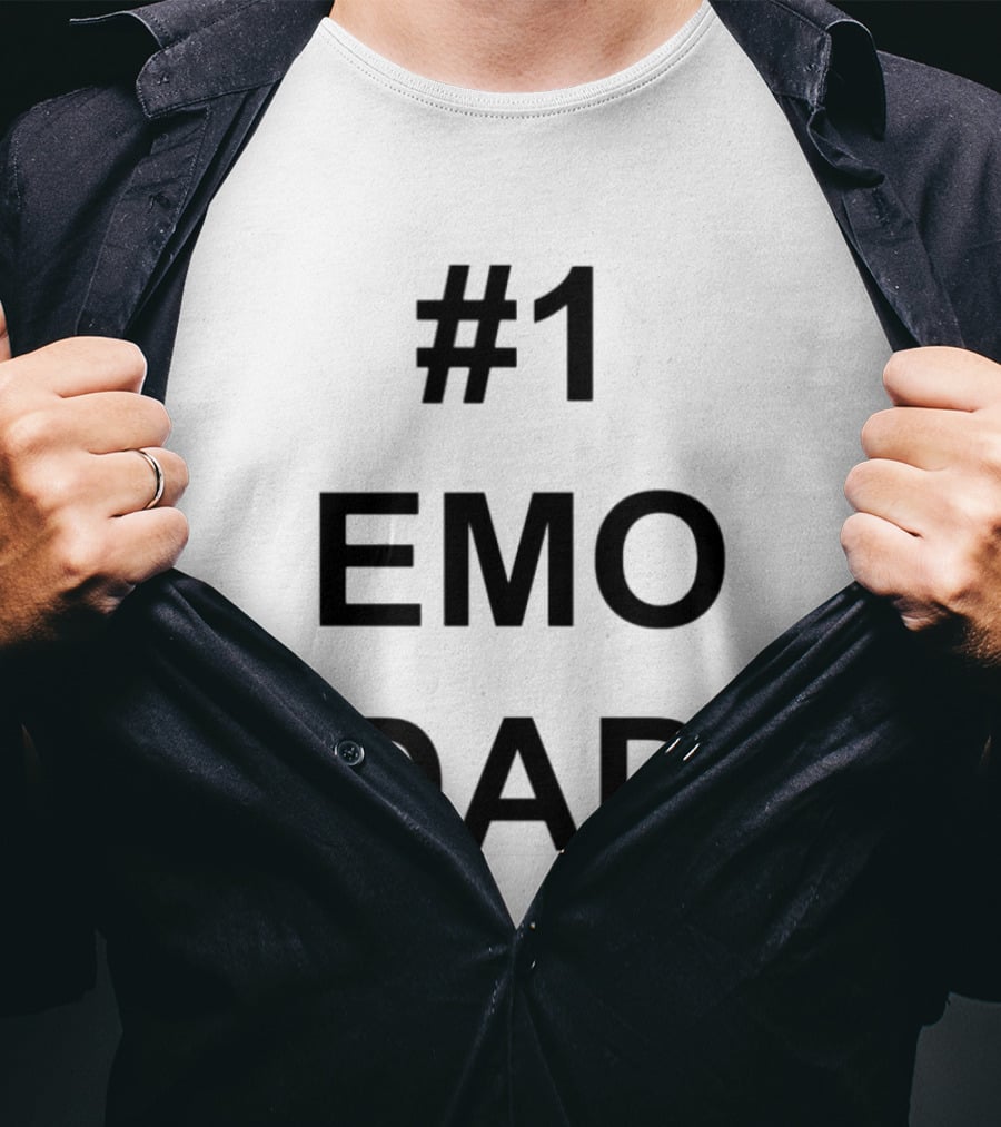 #1 Emo Dad T-Shirt