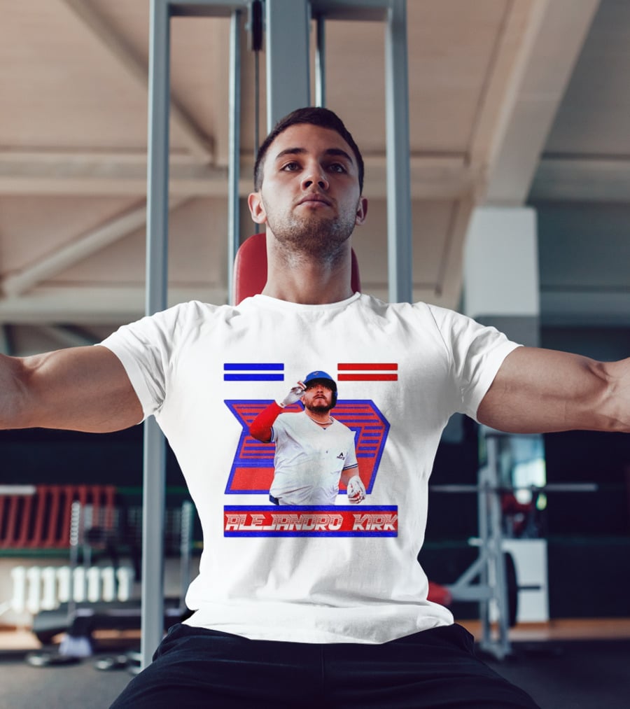 Alejandro Kirk Toronto Blue Jays 2025 MLB Player T-Shirt