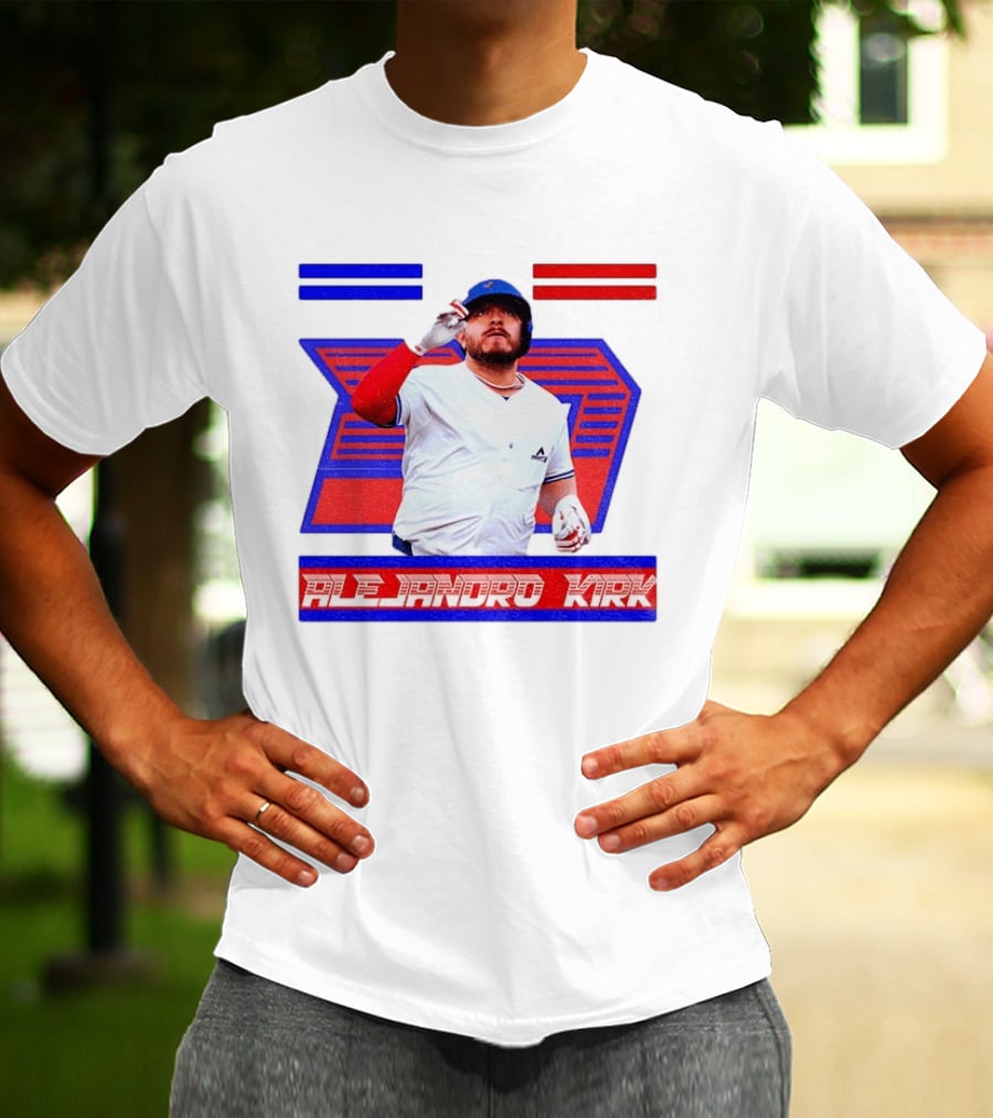 Alejandro Kirk Toronto Blue Jays 2025 MLB Player T-Shirt