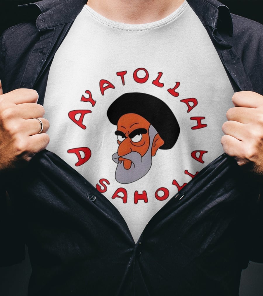 Ayatollah Asaholla Simpsons T-Shirt