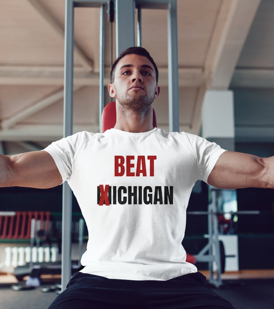 Beat Michigan Ohio State Buckeyes Football NCAA 2025 Rivalry Game T-Shirt