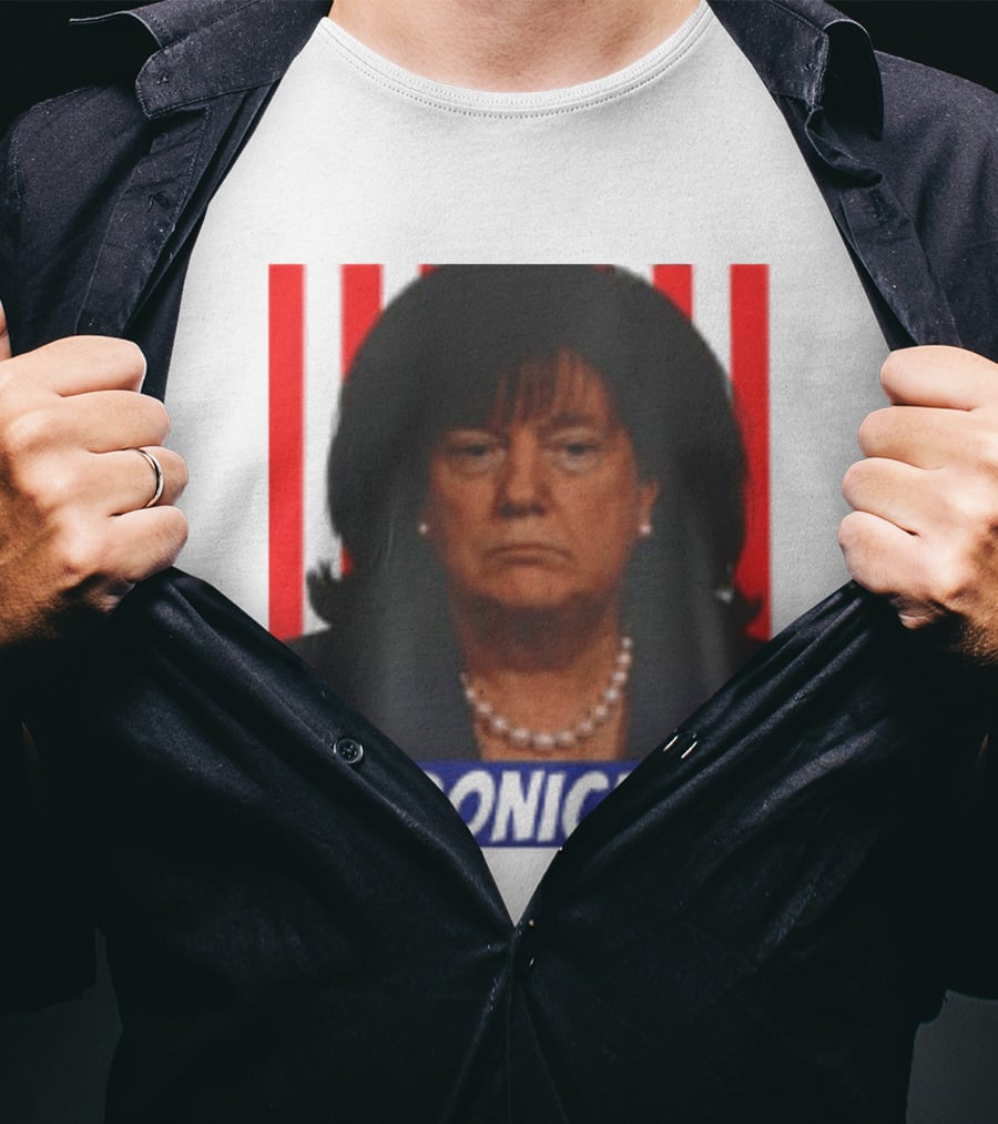 Donica Lewinsky 2025 Campaign Style Stars Red Stripes T-Shirt