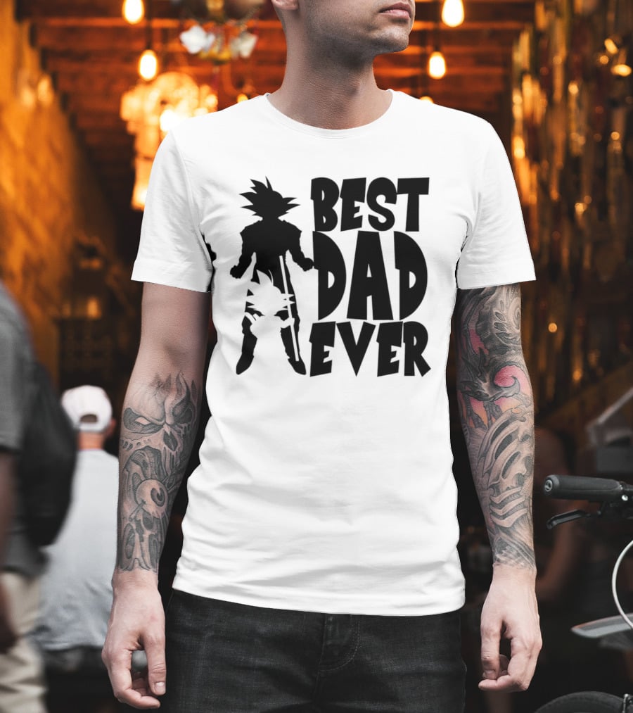 Best Dad Ever Goku Dragon Ball T-Shirt