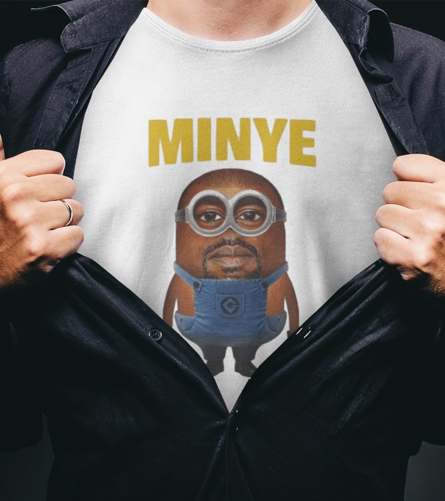 Minye Kanye Fusion Character Minion T-Shirt