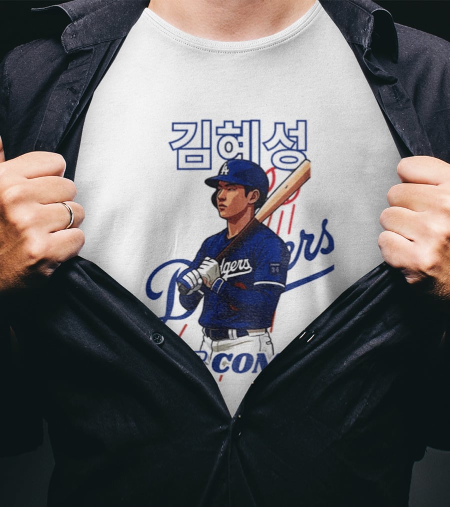 Kim Hye Seong Dodgers Baseball The Comet T-Shirt