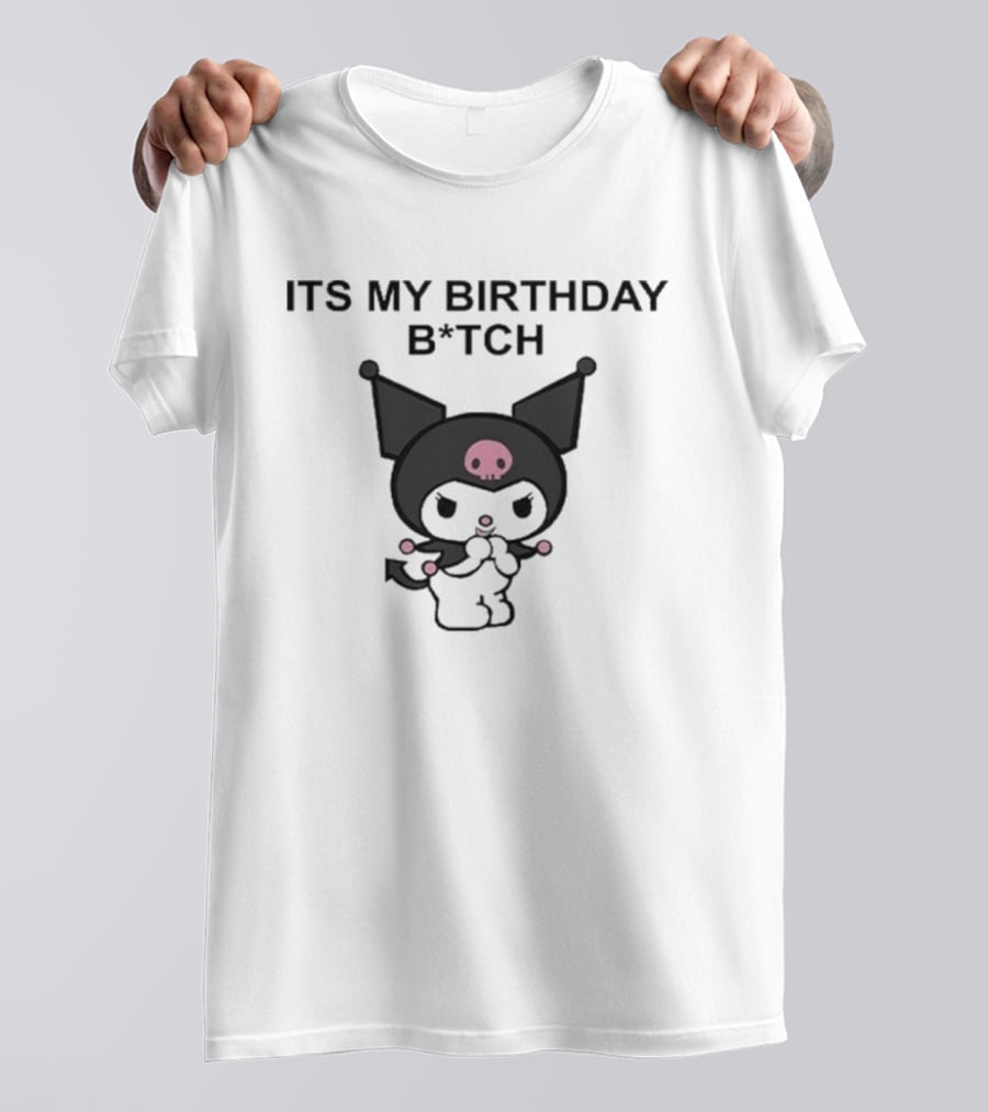 Saweetie It's My Birthday Bitch Kuromi Character Celebration T-Shirt