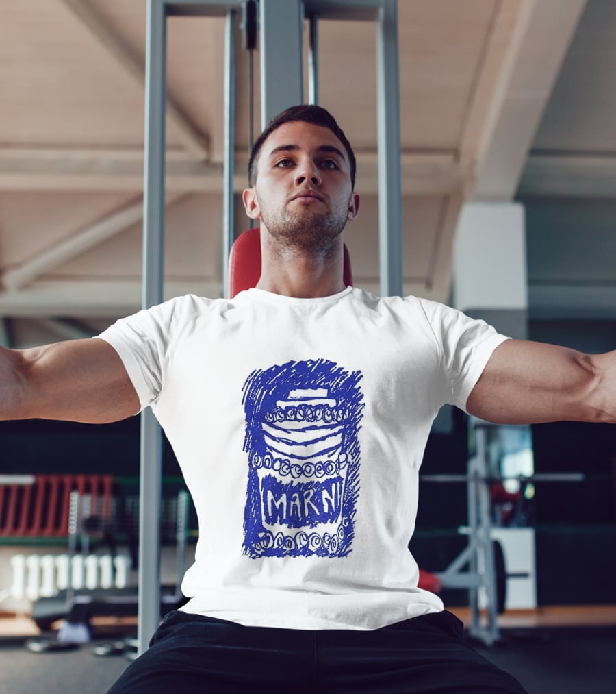 Travis Kelce 30th Anniversary Marni Runway Cool Collaboration T-Shirt