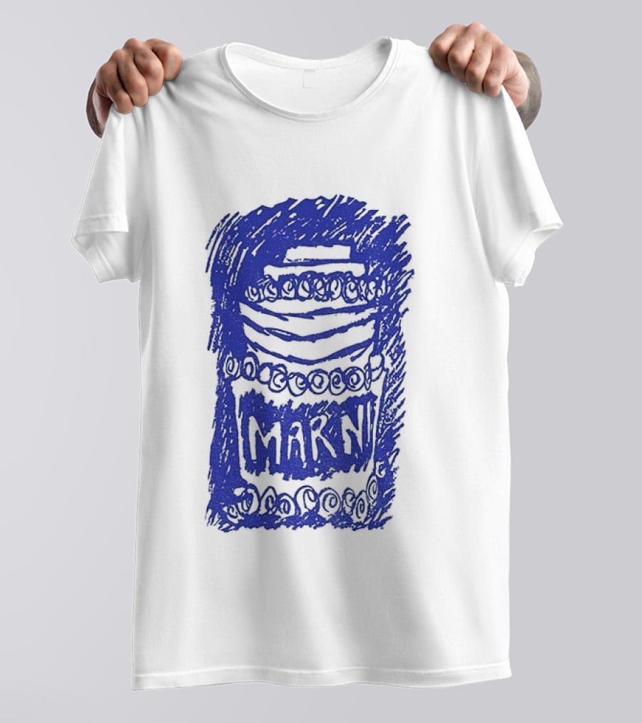 Travis Kelce 30th Anniversary Marni Runway Cool Collaboration T-Shirt