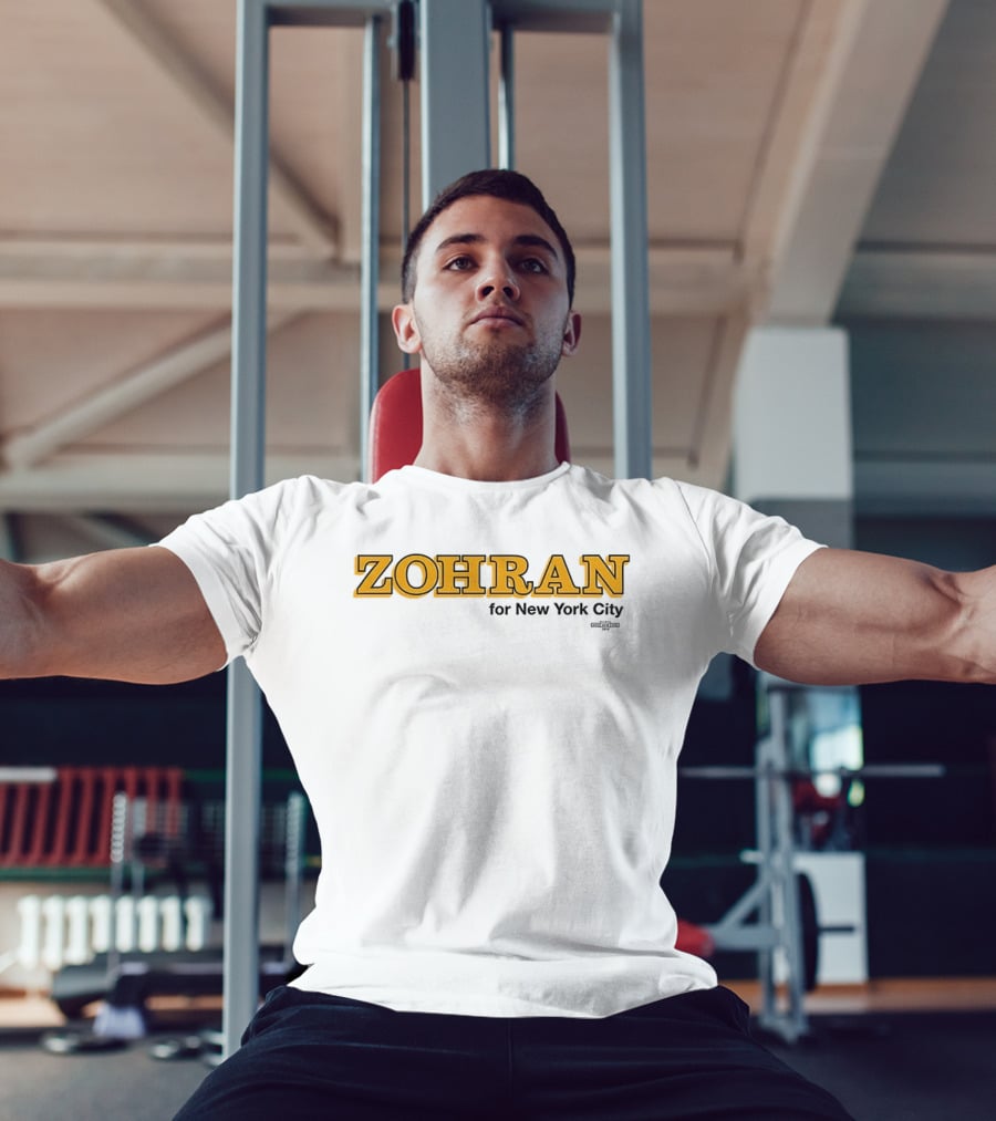 Zohran For New York City Mayor 2025 Campaign Merchandise T-Shirt