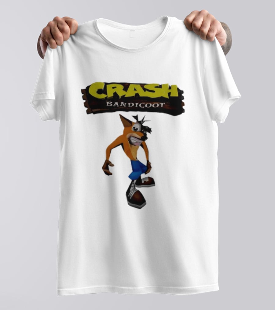 Crash Bandicoot Video Game Classic Gaming T-Shirt