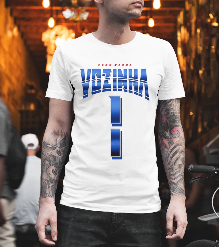 Vozinha Cabo Verde No 1 Number T-Shirt