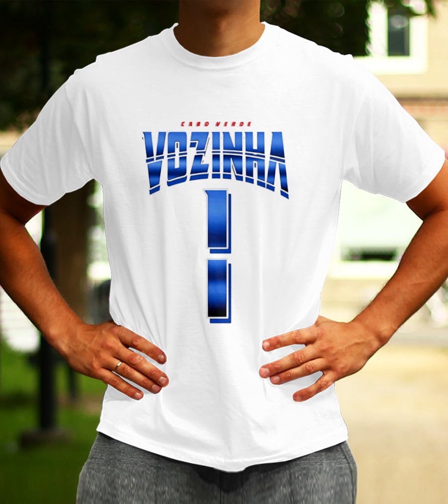 Vozinha Cabo Verde No 1 Number T-Shirt