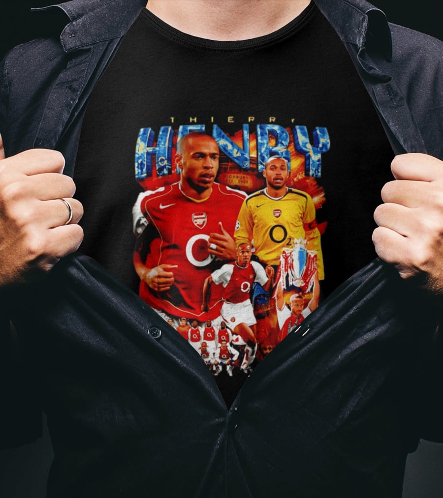 Thierry Henry Arsenal Highbury Legends Collection 1999 2006 T-Shirt