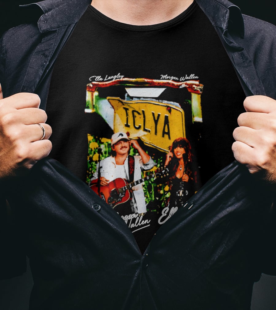 Morgan Wallen Ella Langley ICLYA Collaboration T-Shirt