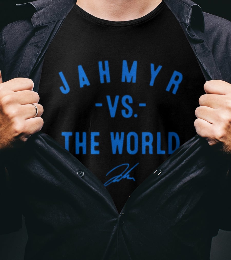 Jahmyr Vs The World Detroit Lions T-Shirt