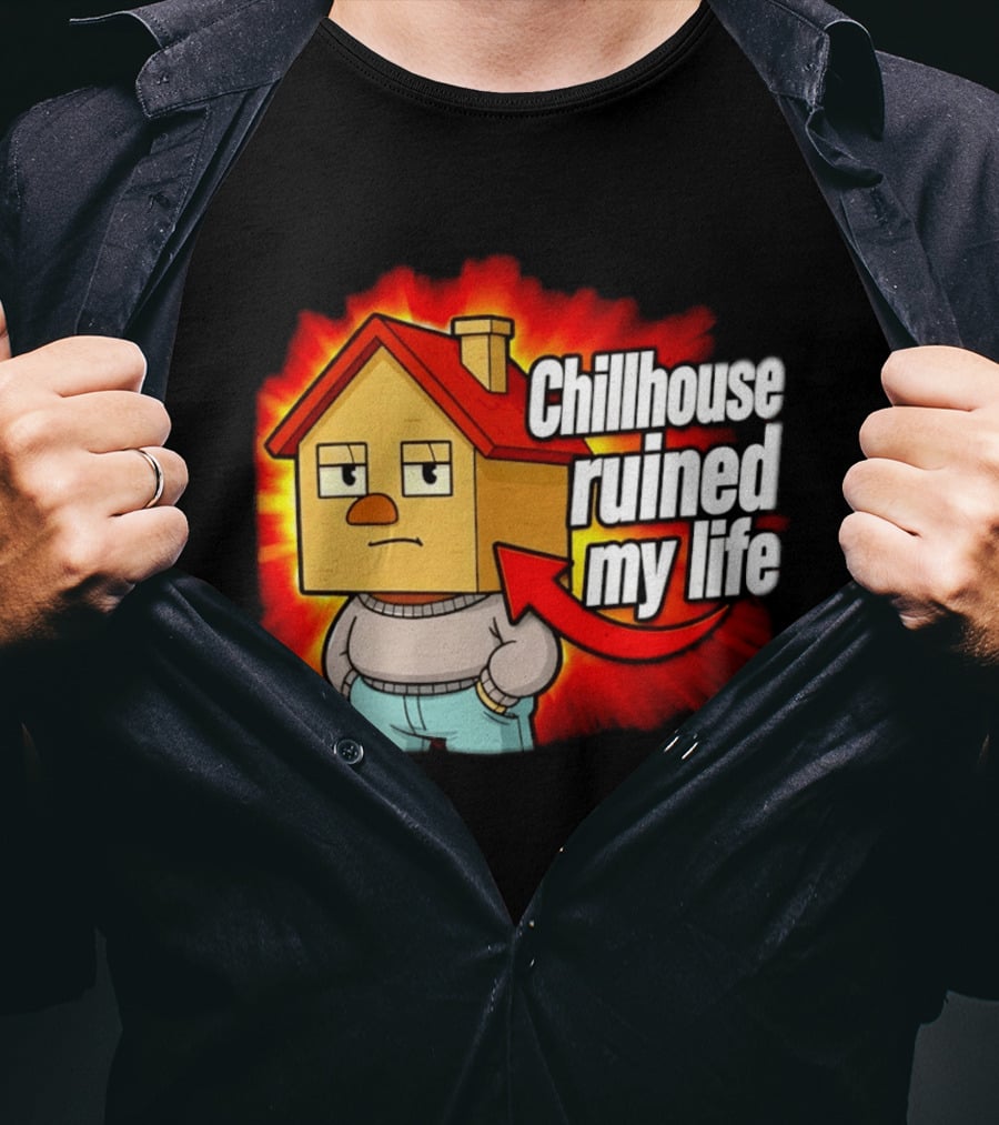Chillhouse Ruined My Life Cube House T-Shirt