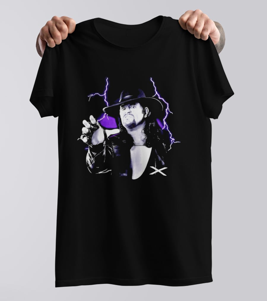Ken Carson Meets WWE Superstar The Undertaker Lightning T-Shirt