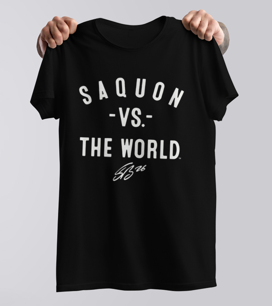Saquon Vs The World 26 Philadelphia Eagles Game Day T-Shirt