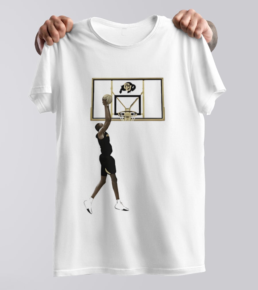 Colorado Buffaloes Bangot Dak Dunk Basketball Team T-Shirt