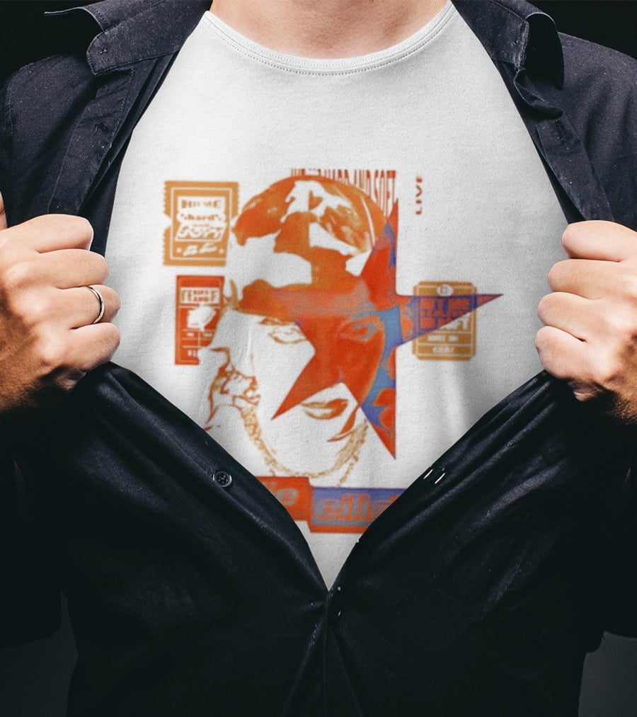 Billie Eilish Star Face Hit Me Hard T-Shirt