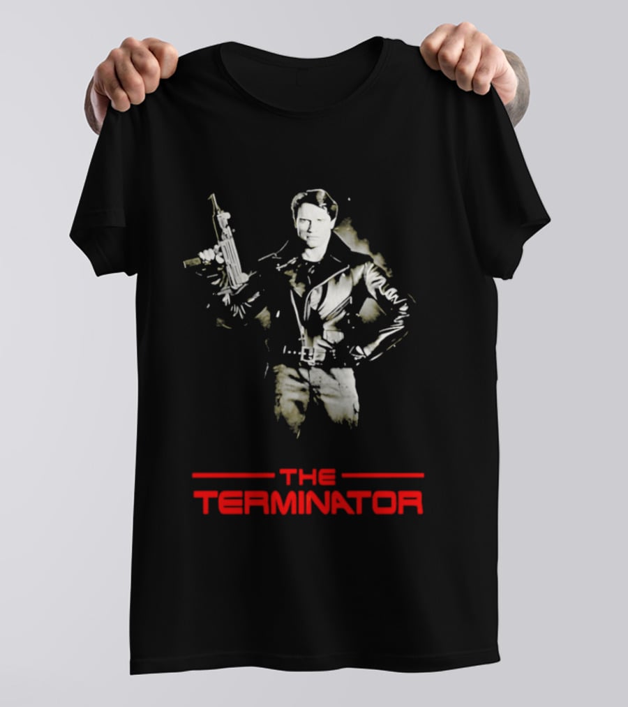 The Terminator Arnold Schwarzenegger Iconic Movie T-Shirt