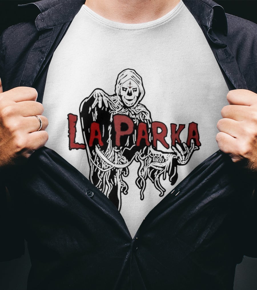 La Parka Grim Reaper Lucha Libre Luchador T-Shirt
