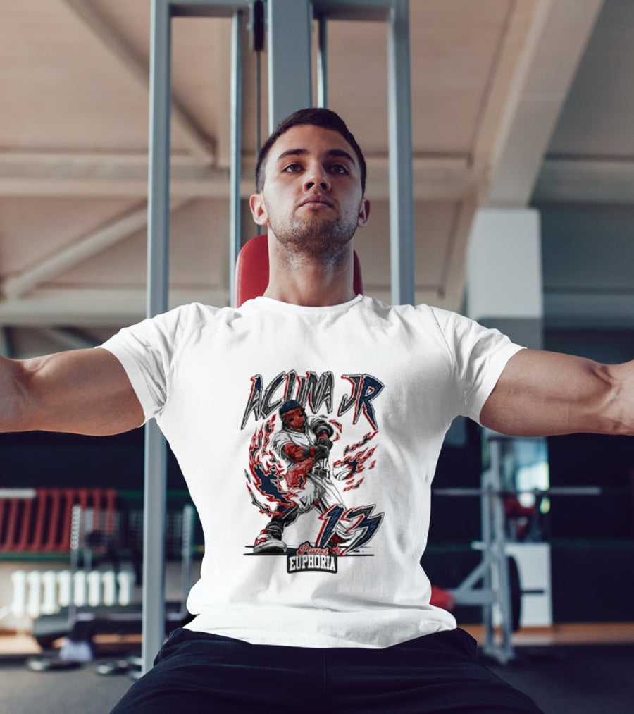 Acuna Jr 13 Euphoria Atlanta Braves T-Shirt