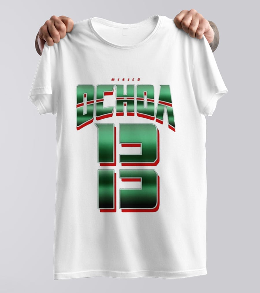 Guillermo Ochoa Mexico Jersey Ochoa 13 El Tri Number T-Shirt