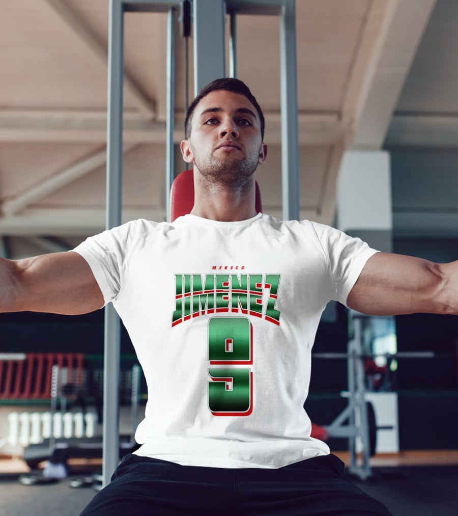 Mexico Jimenez 9 El Tri Number Name T-Shirt
