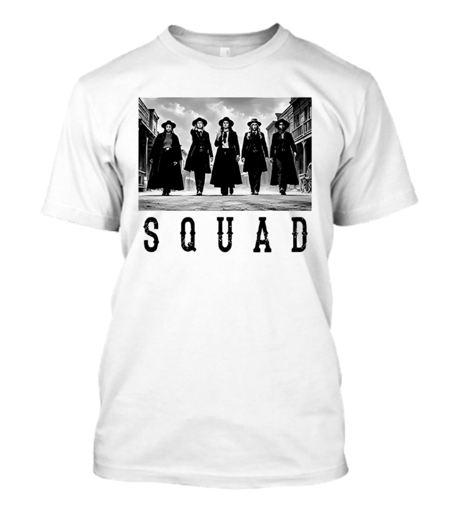 Indiana Fever Squad Caitlin Clark Lexie Hull Aliyah Boston Kelsey Mitchell Sophie Cunningham Western Walk T-Shirt