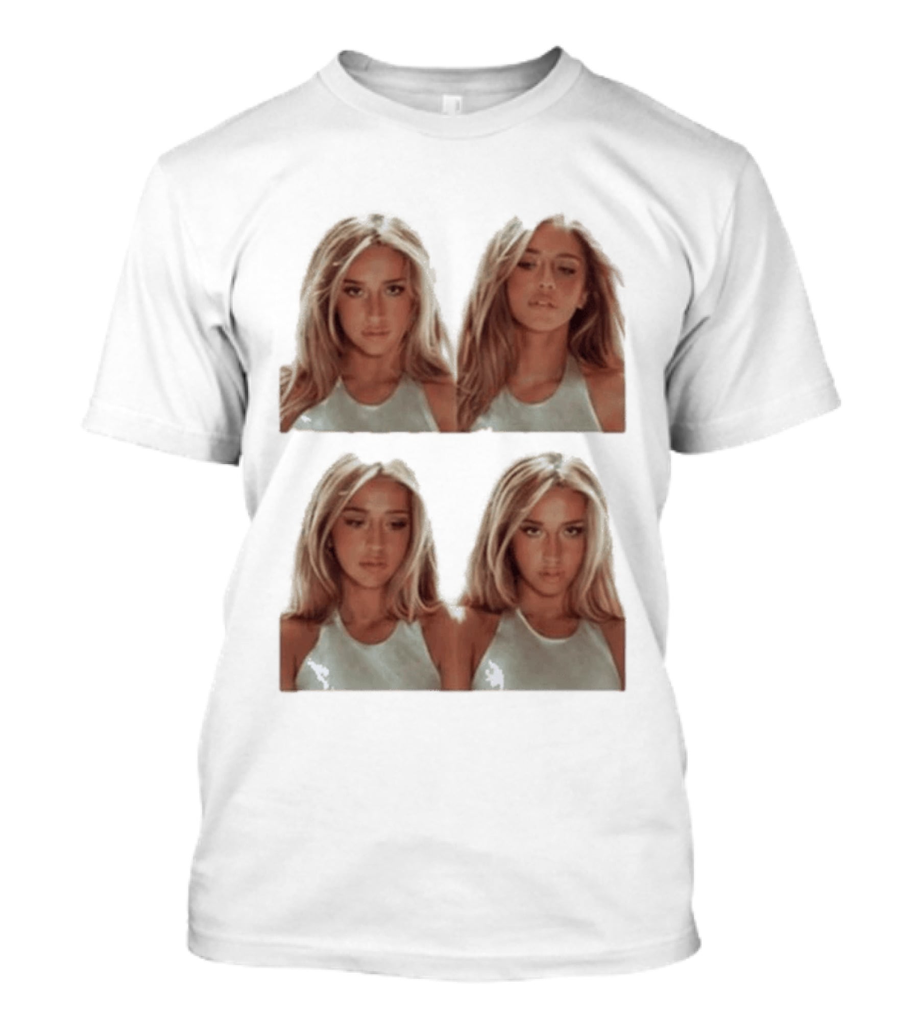 Tate McRae Photo Collage Lollapalooza 2026 Chicago T-Shirt