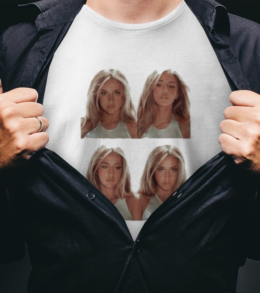 Tate McRae Photo Collage Lollapalooza 2026 Chicago T-Shirt