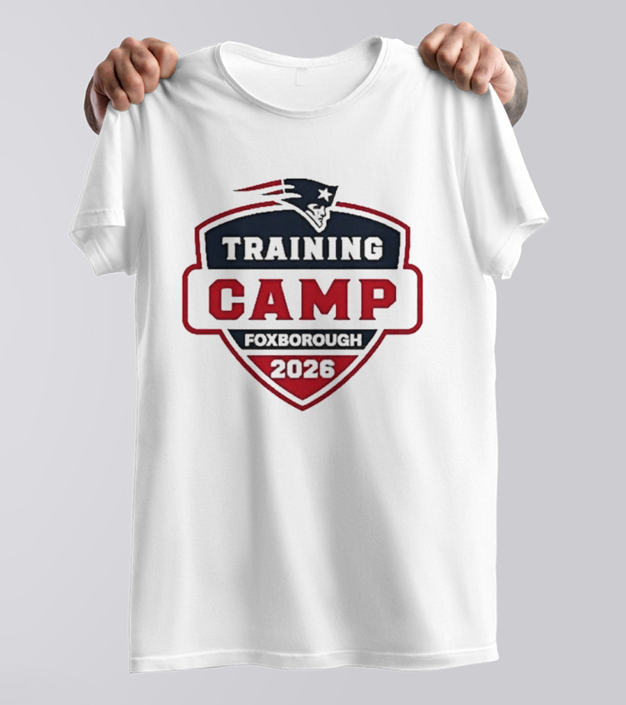 New England Patriots Training Camp Foxborough 2026 T-Shirt