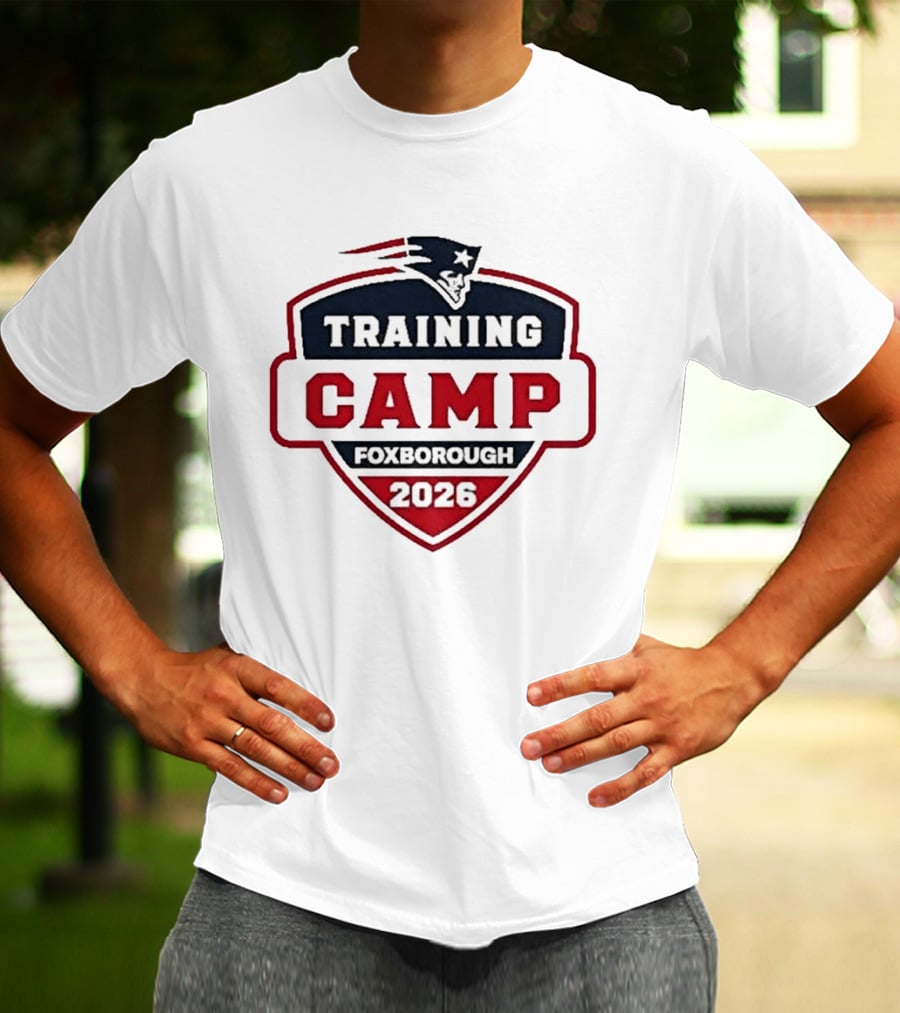 New England Patriots Training Camp Foxborough 2026 T-Shirt
