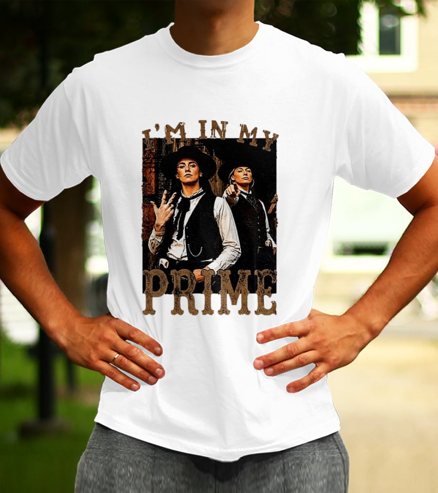 I'm In My Prime Sophie Cunningham Caitlin Clark Western T-Shirt