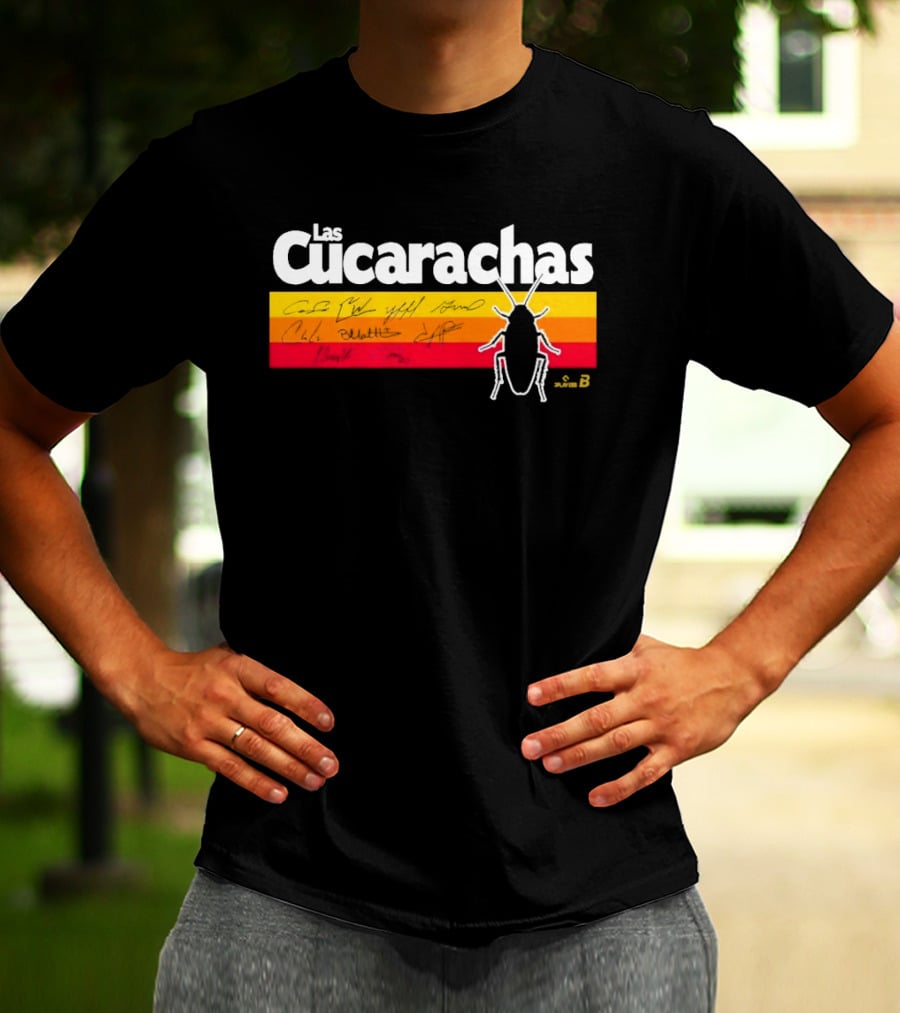 Houston Baseball Las Cucarachas Signature Series T-Shirt