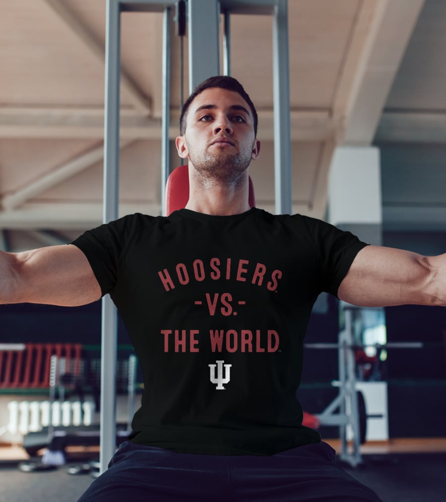 Indiana Hoosiers Vs The World 2026 Football IU T-Shirt