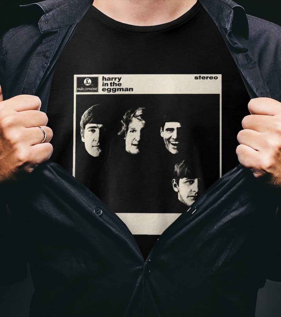 Parlophone Harry In The Eggman The Walrus Is Lloyd Stereo T-Shirt