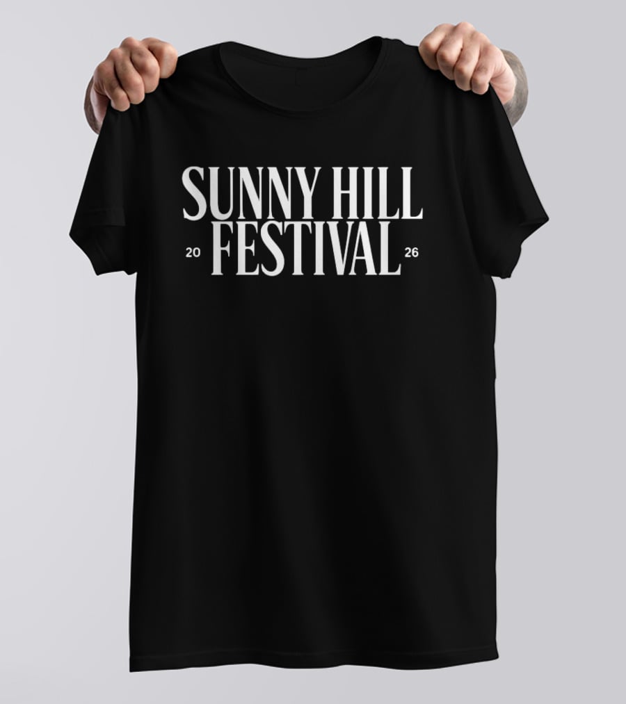 Dua Lipa 2026 Sunny Hill Festival T-Shirt