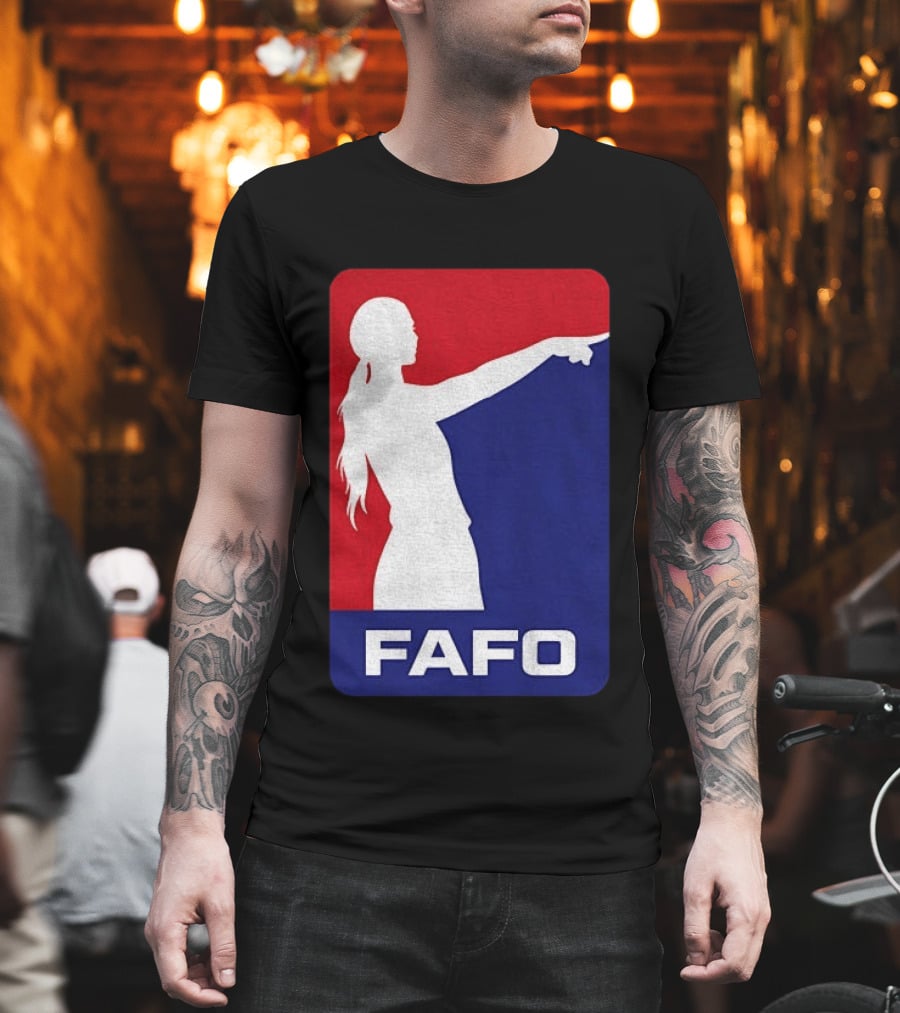 Sophie Cunningham FAFO Pointing Indiana Fever WNBA Fan T-Shirt