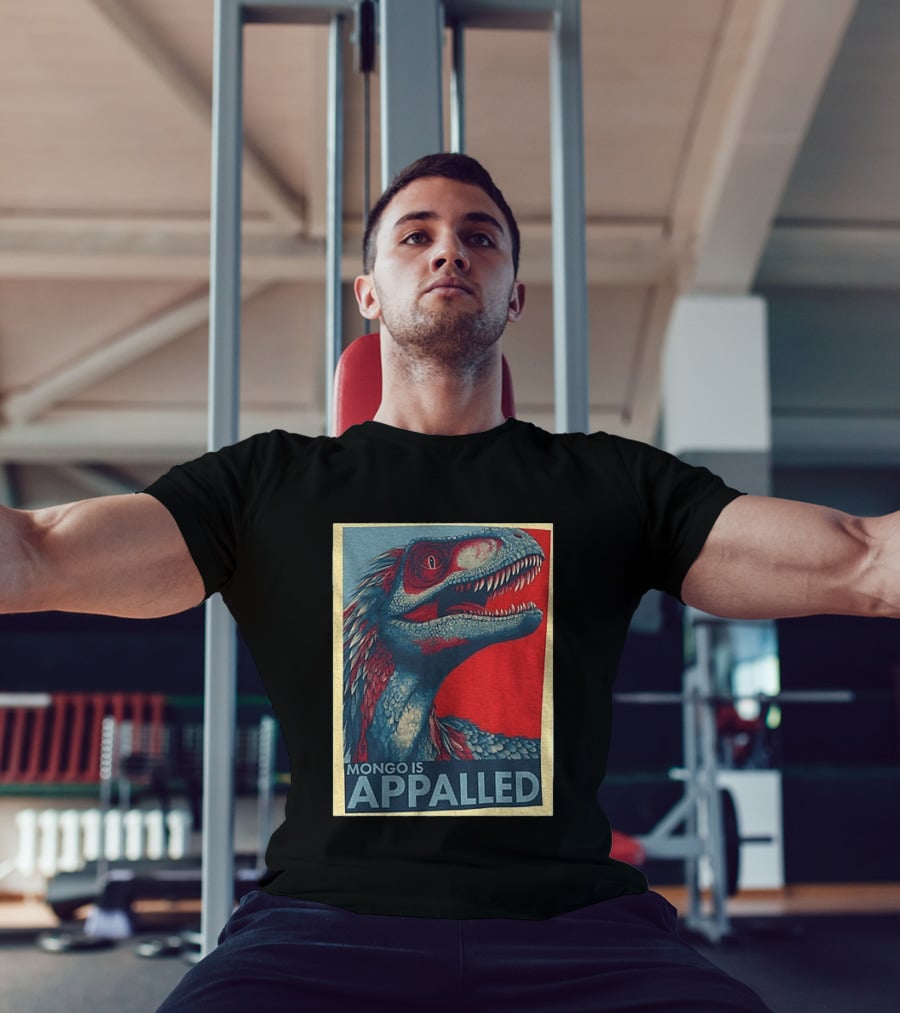 Dungeon Crawler Carl Mongo Is Appalled Dinosaur T-Shirt