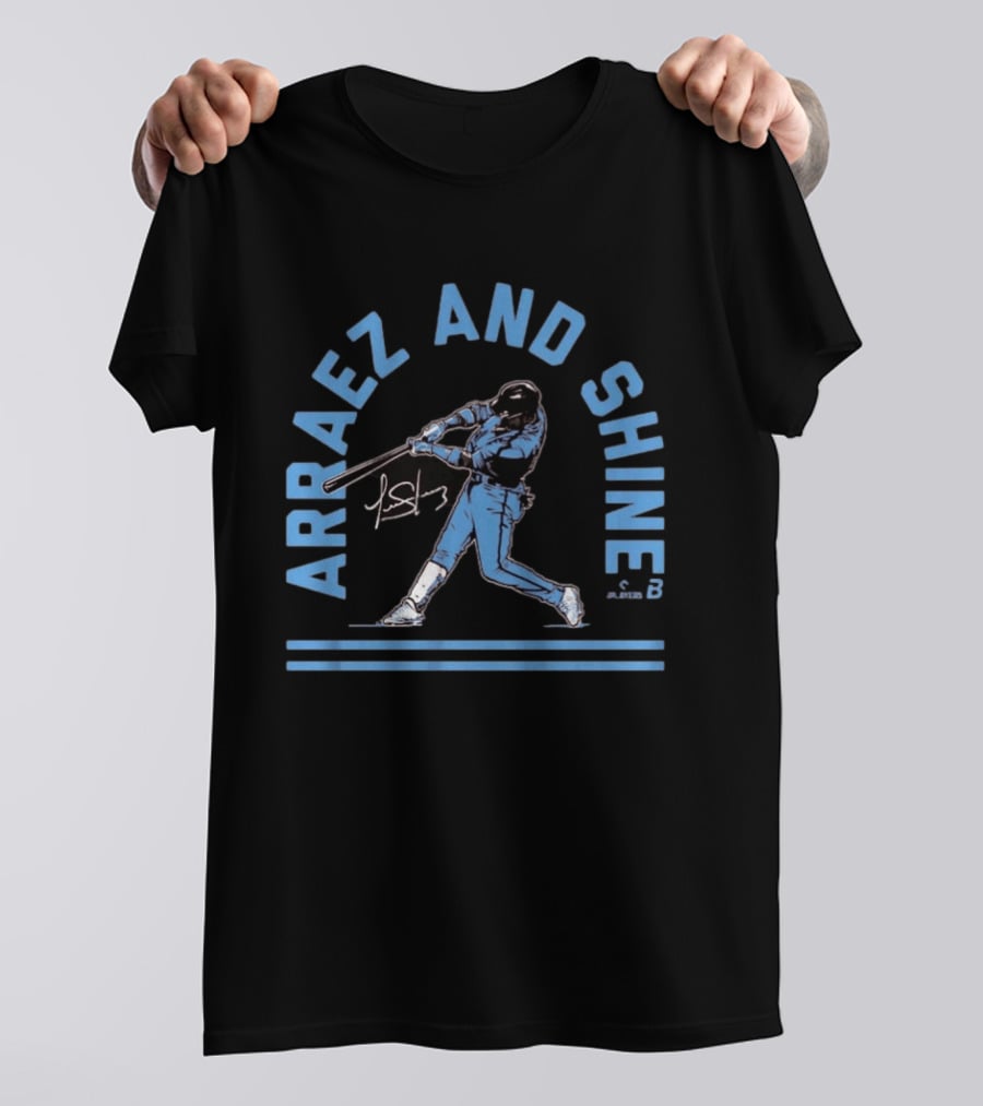 Arraez And Shine Philadelphia Baseball Player T-Shirt