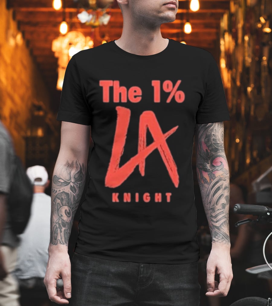 The 1% LA Knight Bold Red T-Shirt