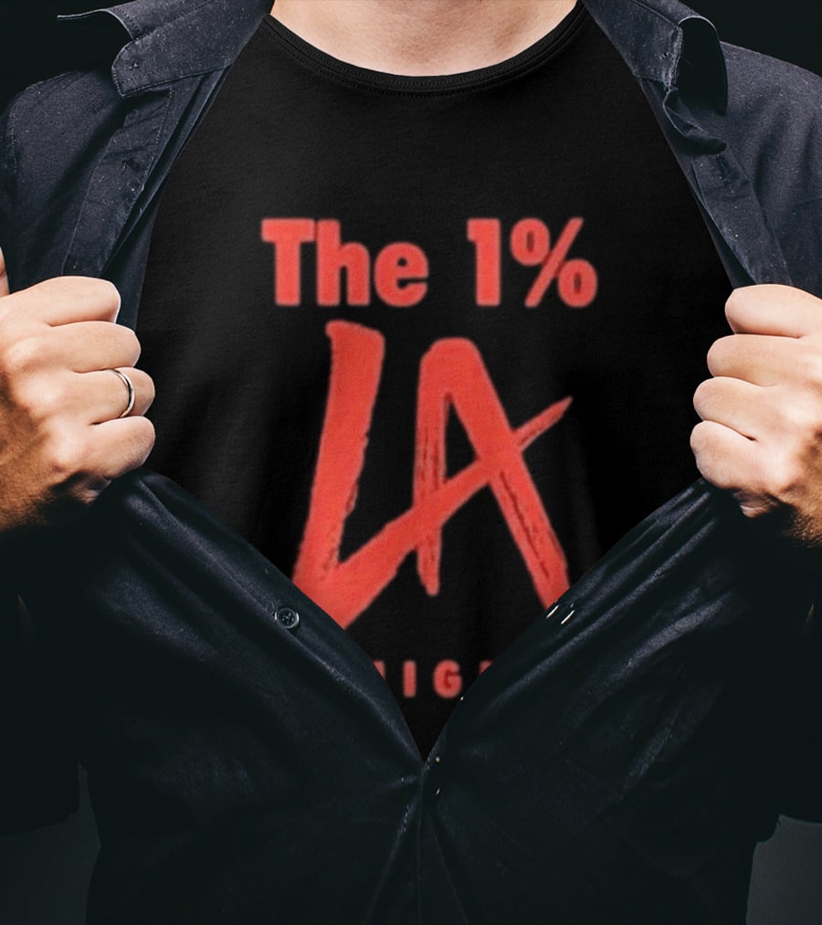 The 1% LA Knight Bold Red T-Shirt