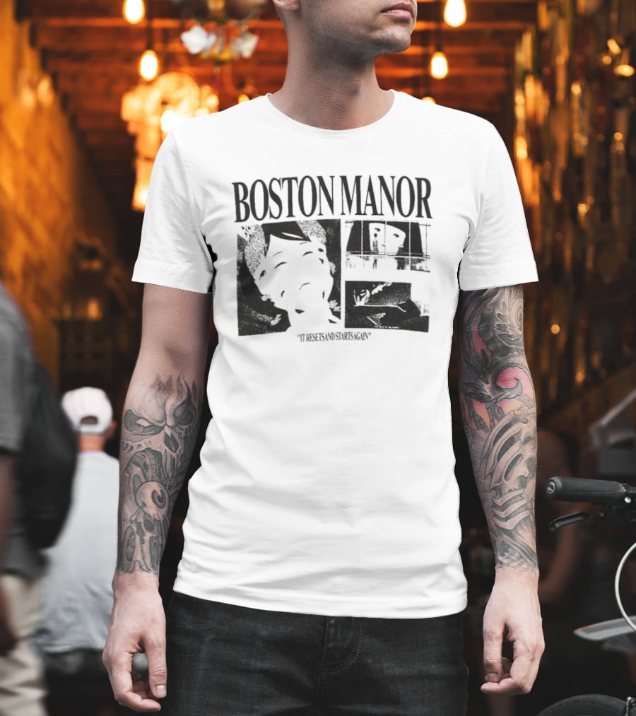Boston Manor It Resets And Starts Again Paprika Album T-Shirt